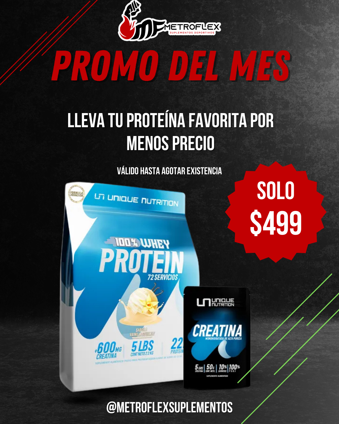 UNIQUE WHEY PROTEIN 5 LBS