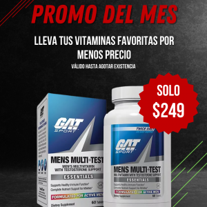 MENS MULTI TEST 60 TABLETAS GAT