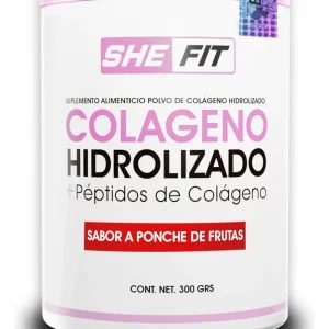 COLAGENO HIDROLIZADO+ PEPTIDOS DE COLAGENO 300 GR SHE FIT