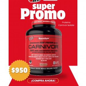 CARNIVOR ISOLATE 4 LBS MUSCLEMEDS