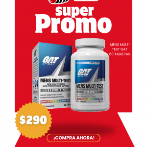 MENS MULTI TEST 60 TABLETAS GAT