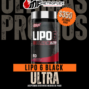LIPO 6 BLACK 120 CAPS NUTREX