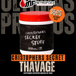 BUM THAVAGE CHRISTOPHERS SECRET STUFF 40 SERV