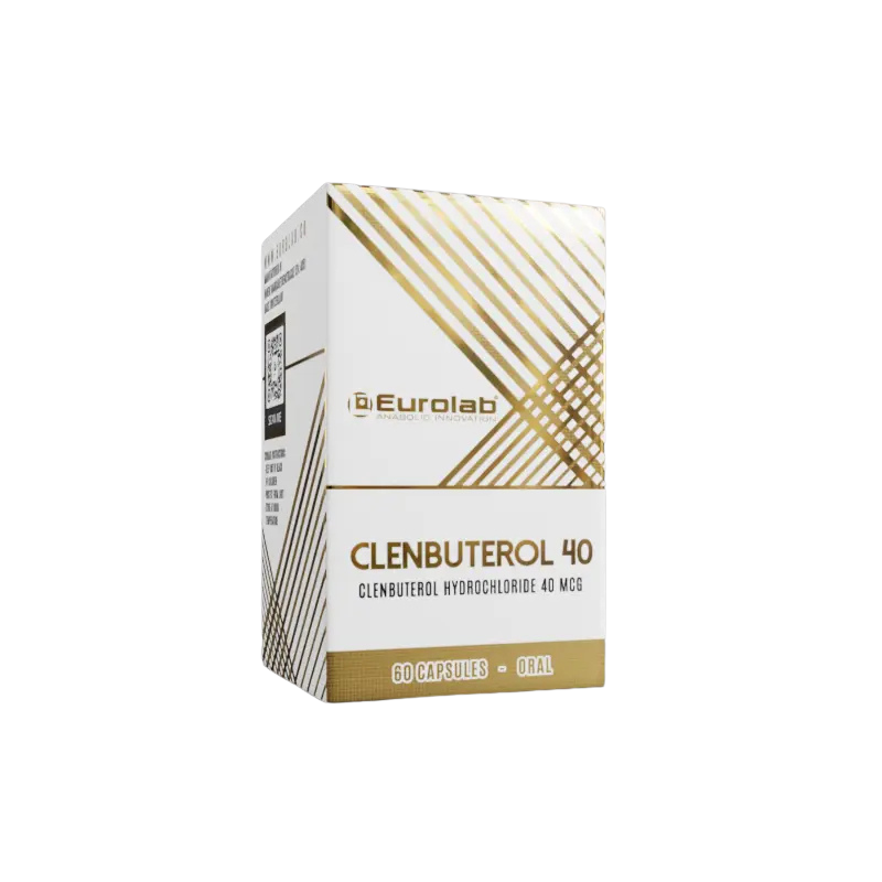 CLENBUTEROL 40MCG 60 CAPS EUROLAB