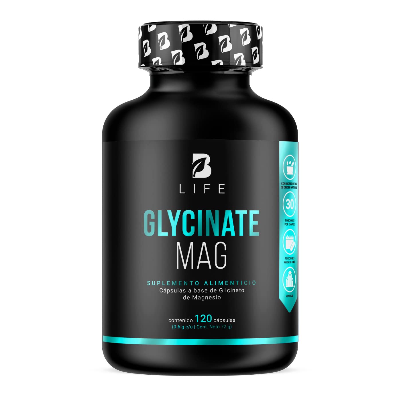 GLYCINATE MAGNESIO 120 CAPS B LIFE