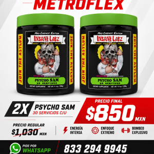 COMBO PSYCHO SAM 30 SERV